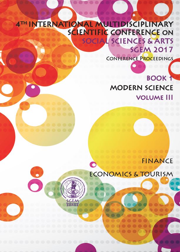 4th International Multidisciplinary Scientific Conference on Social Sciences and Arts SGEM 2017