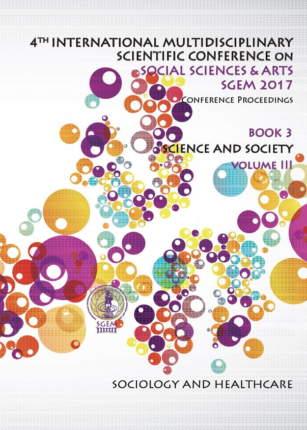 4th International Multidisciplinary Scientific Conference on Social Sciences and Arts SGEM 2017