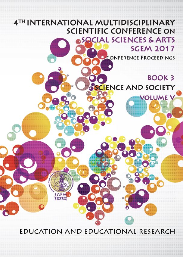 4th International Multidisciplinary Scientific Conference on Social Sciences and Arts SGEM 2017