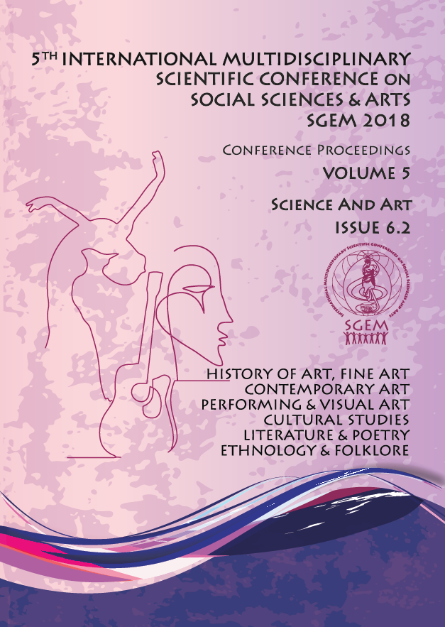 5th International Multidisciplinary Scientific Conference on Social Sciences and Arts SGEM 2018