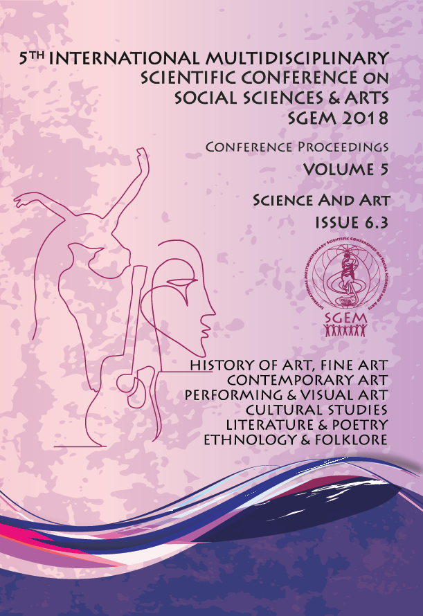 5th International Multidisciplinary Scientific Conference on Social Sciences and Arts SGEM 2018