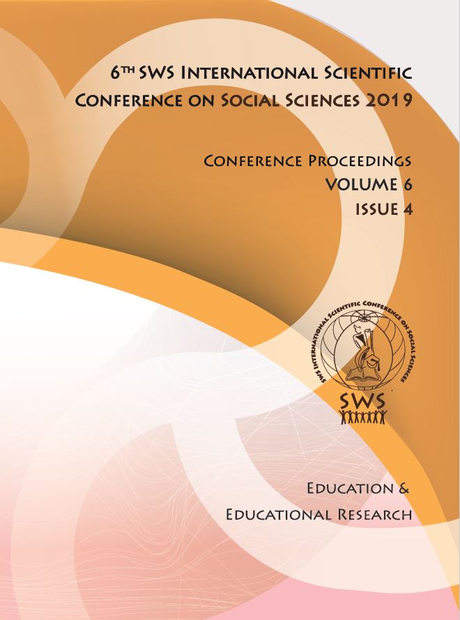 6th SWS International Scientific Conference on Social Sciences ISCSS 2019